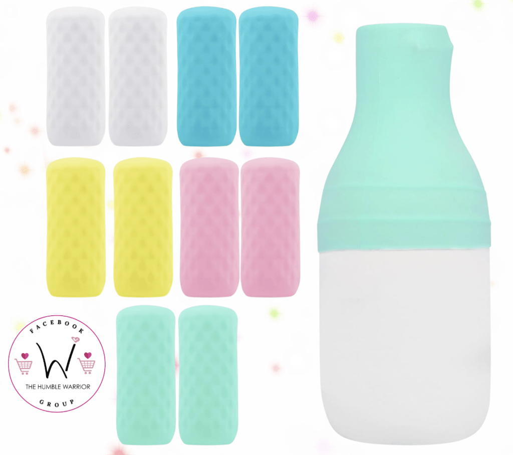10-pack of travel silicone container sleeves!